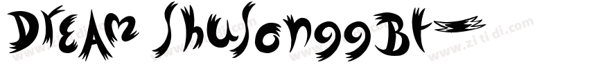 dream shusonggbt字体转换